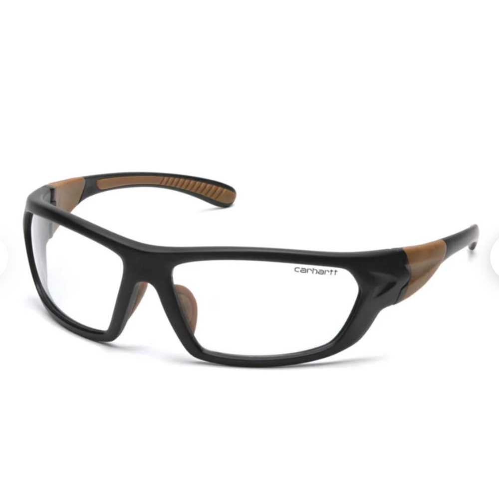Carhartt Black and Brown Safety Glasses